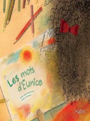 cover image of Les mots d'eunice